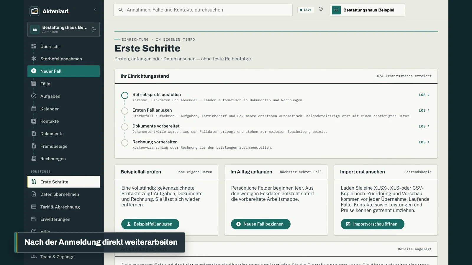 Vorschau des Tutorials Startklar mit Aktenlauf